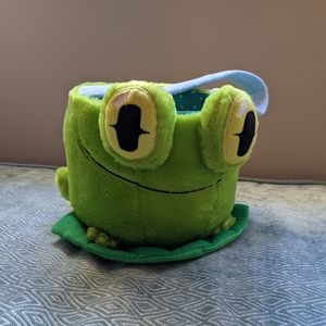 Happy Frog Plush Easter Basket